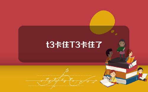 t3卡住T3卡住了