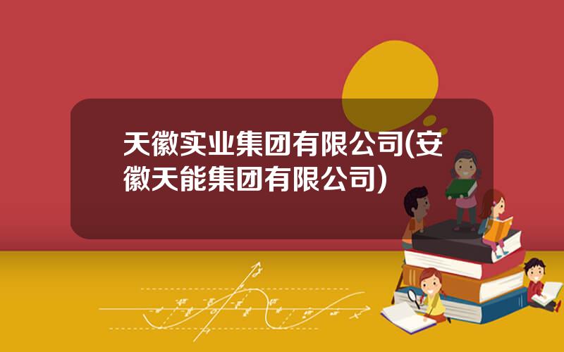 天徽实业集团有限公司(安徽天能集团有限公司)
